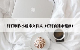 齐河钉钉制作小程序文件夹（钉钉自建小程序）
